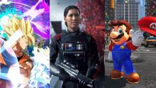 Dragon Ball FighterZ, Battlefront 2 et Mario Odyssey