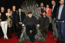 G.R.R Martin et le casting de la série...