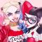 Harley Quinn, arlequin et artworks