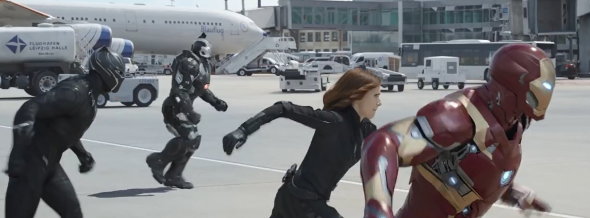 Black Widow à l'attaque avec la TeamIronMan